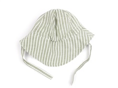 Name It oil green striped sun hat